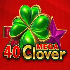 40 Mega Clover slot visual from Amusnet Interactive available on pelicankasyno.org.pl