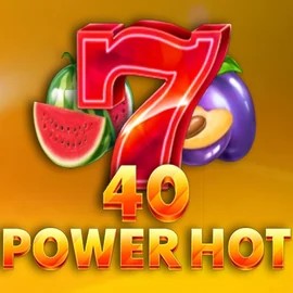 40 Power Hot by Amusnet Interactive, showcased at pelicankasyno.org.pl – game logo