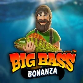 Official Slots logo: Big Bass Bonanza by Pragmatic Play at Pelican Casino
