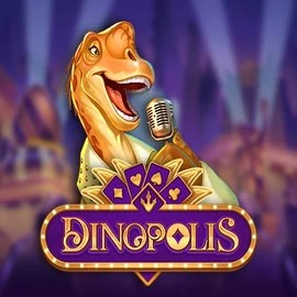 Dinopolis online game logo by Push Gaming on pelicankasyno.org.pl
