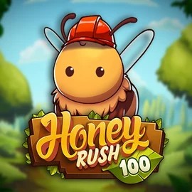 Honey Rush 100 slot logo by Play'n GO at Pelican Casino