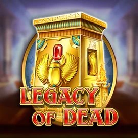 Legacy of Dead logo by Play'n GO Pelican Casino