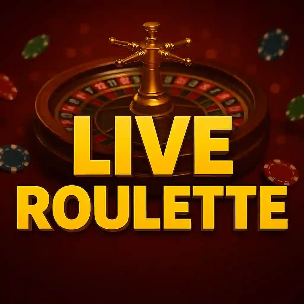 Live Roulette logo by Evolution at Pelican Casino