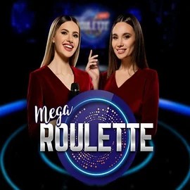 Mega Roulette slot logo by Pragmatic Play at Pelican Casino
