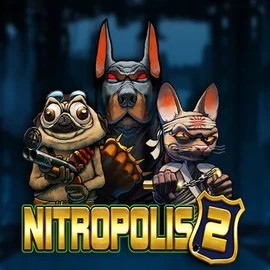 Nitropolis 2 logo by ELK Studios at Pelican Casino