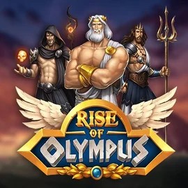 Official Slots logo: Rise of Olympus by Play'n GO at Pelican Casino