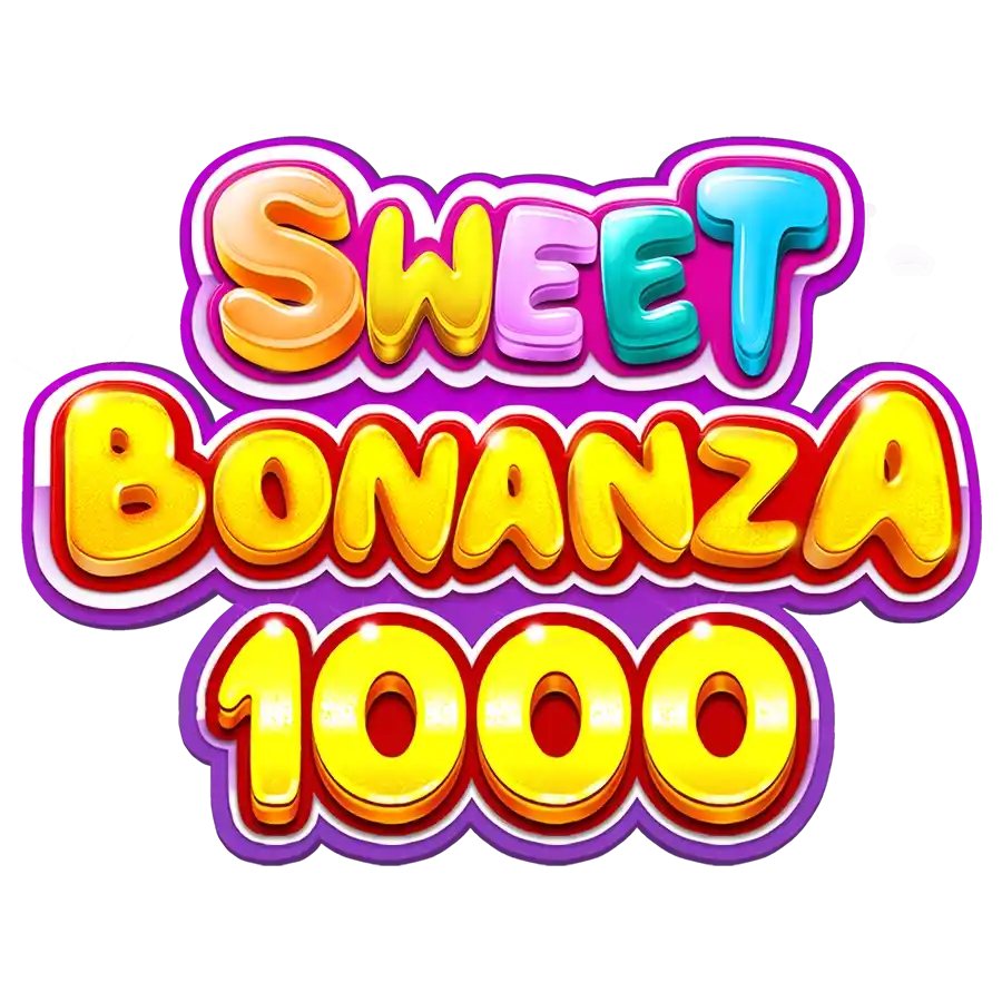 Sweet Bonanza 1000 slot logo by Pragmatic Play at Pelican Casino